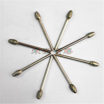 Diamond grinding head Alloy grinding diamond grinding rod 3mm*5mm egg type oval