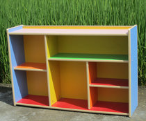 Kindergarten finishing cabinet*Wooden toy cabinet*fireproof board toy cabinet*Childrens storage rack*Toy rack detachable