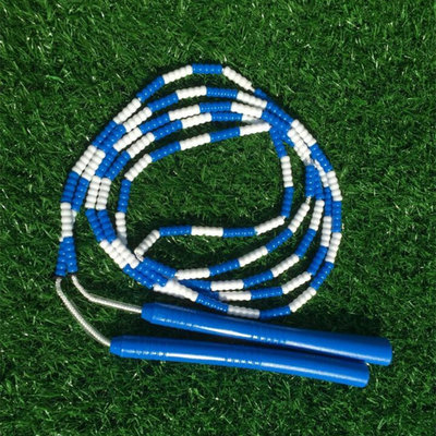 软竹节花样绳 珠节 学生考试训练 单人跳绳 可调节长短 2.