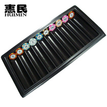 500-piece Texas Holdem Baccarat Twenty One Mahjong Plastic Chip Plate