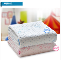 Baby isolation pad soft waterproof and breathable color cotton baby bedding menstrual pad oversized washable