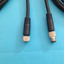 Manufacturer supply M8 Air plug 3 Core 4 Core connector 3T4P close to switch connecting line with line 2 m