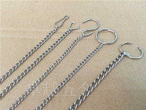 Stainless steel billboard chain Stainless steel thin chain Hanging chain Poster rod Metal hanging chain Indicator chain