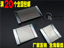 Modern simple invisible handle Dark handle Wardrobe drawer handle Surface mounted clamshell hardware handle