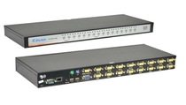 QinAn XU0116 16-port 1U rack USB KVM switch dedicated to monitoring