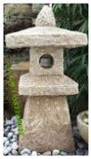 Japanese stone lamp Antique stone carving Quyang stone carving stone lantern stone lamp