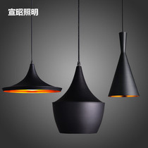 Nordic creative loft Personality simple modern restaurant chandelier ABC Musical instrument industrial cafe bar table lamp cover