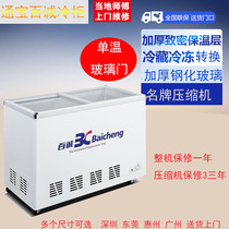Baicheng SD C- 182 liter freezer single temperature copper tube refrigerated freezer beverage cabinet beer water cabinet freezer