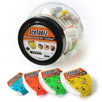 ICETOOLZ Taiwan Lifu portable glue-free color box patch bicycle tool
