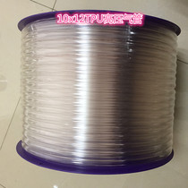 10X6 5 pneumatic hose high pressure tube high pressure Pu tube 10x8 air compressor tube inlet material Red Transparent