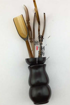 Tea ceremony six gentlemen tea ceremony six sets of tea ceremony accessories tea set Tea Needle tea clip tea set tea accessories