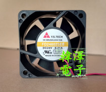 Original fit Y S TECH FD246025EB 0 24V 21A 6025 6025 6CM 6CM inverter fan
