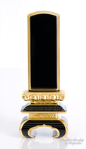 High-grade pasted gold paint Wanjintai solid wood tablet ancestral hall Buddha Hall tablet