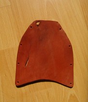 Vegetable tanned leather bracers
