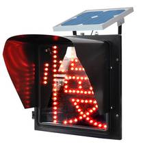 Solar yellow flash light) Construction light) Yellow flash red slow light) Solar warning light Yellow flash red slow traffic facilities