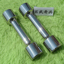 Bawwqi-Stainless steel boxing training with double-headed dumbbell fitness equipment custom collection (one pair)