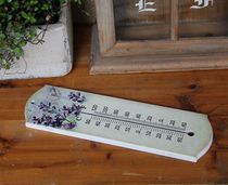 Field Garden Style Wooden Home Thermometer Personality Room Temperature Gauge Wall Hanging Decoration Wall Accessories home Decorative Products