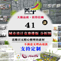 City Beauty Planning Urban Design Competition Architectural Planning Design Collection Layout Analysis Chart