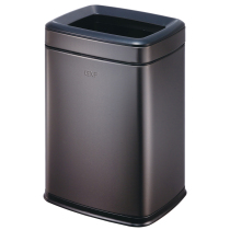 Southern GNF high-end stainless steel trash cans Home living room bedroom square double-decker garbage can kitchen without lid