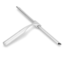 Lyjens stainless steel glass Scraper glass wipe solid handle Hotel household cleaning Scraper glass brush cleaning tool