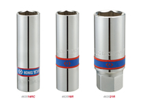 Taiwan KING TONY BLUE BELT TOOL 1 2DR HEXAGON RUBBER SLEEVE SPARK PLUG SLEEVE 4635