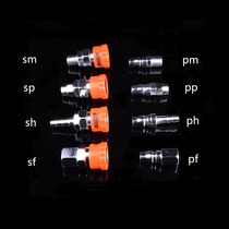 UNIMEI pneumatic fast air compressor trachea duct components professional connector 81012MM