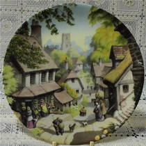 British Coalport Country Life Series Store Collection Decorative Plate