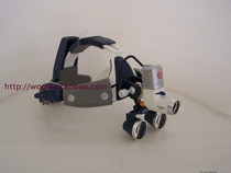 Medical headlight oral lamp ear nose and throat beauty spine surgery lamp 2 5 times 3 5 times can magnifying glass