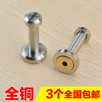 High-grade copper hook single hook Green bronze hook hook round base bag hook Towel coat hook Solid