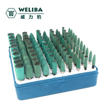 Rubber grinding head Sesame rubber polishing grinding head elastic sponge rubber grinding head bullet cylindrical t 3mm tip