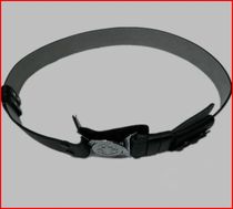 2011 new black security clothing leather armed belt security armed belt new security armed belt