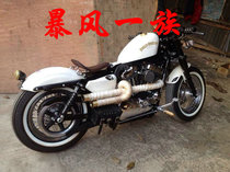 Harley modified exhaust pipe American VANCE-HINES VH exhaust XL883 1200 retro straight pipe