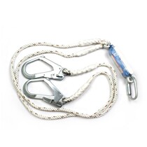 Kabite Baotet double hook shock-absorbing connection rope self-locking safety hook high-altitude anti-falling operation 2 meters safety rope