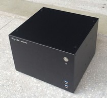 Seiko CNC full aluminum MINI-ITX chassis BZ06-DHTPC computer case supports 1U server power supply