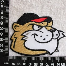 Heart embroidery YD06 Baseball Cap Big Dog Hard Embroidery Back rubber cloth 10 2*8 5CM Embroidery patch