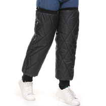 Winter knee pads warm and thick men and women cycling wind-proof motorcycles old cold legs in winter waterproof and cold-proof external use