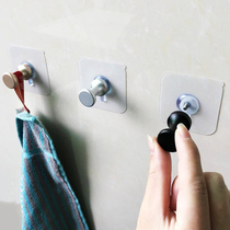 Meiko Space Aluminum Bathroom Sticadhesive hook Toilet Wall Wall-free Gunkitchens Door Rear Wardrobe Sucker Aluminum adhesive hook