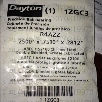 R4AZZ American DAYTON inch miniature bearings Inner 6 35 Outer 19 05 thickness 7 142mm bearings