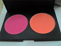Two-color blush professional blush board photo studio makeup artist special gills Orange Plus pink special hair