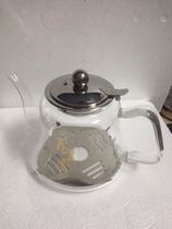 Induction cooker special crystal glass pot 1200ml large capacity Crystal pot