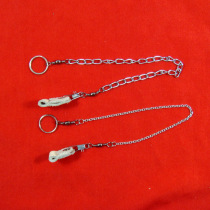 Stainless steel bird chain foot cover Starling brother shrew Magpie bird foot sleeve foot chain leather case stumbling four