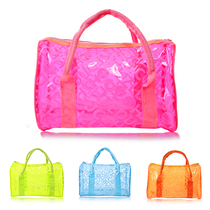 Swimming waterproof bag Beach bag Jelly toiletries storage bag Swimming equipment storage bag