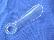 Disposable transparent PS material shoehorn for hotels and hotels can be customized and printed with LOGO from 3000