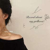 Private Beauty Hollowed-out Irregular Bright Sheet Fashion Choker