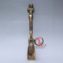 Hot selling antique antique brass pure copper (tiger shoes) ornaments retro home furnishings collection Special