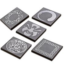 Kung Fu tea cup holder tea pad home simple tea pad support retro Chinese style Zen Chinese tea ceremony accessories tea pad