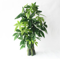 New simulation fortune tree living room plant simulation green plant fake tree hotel home decoration fake tree specials