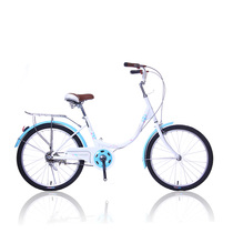 Kejian city leisure bike Elena commuter bike womens steel frame 22 inch
