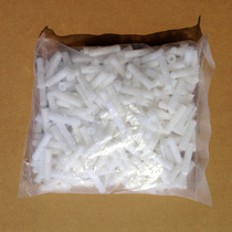 6 8 10 12mm plastic expansion pipe Whole package white expansion plug expansion screw round plastic pipe