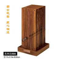 Jazz rack black walnut full solid wood speaker tripod bracket Spreda 50A bookshelf audio equipment shelf